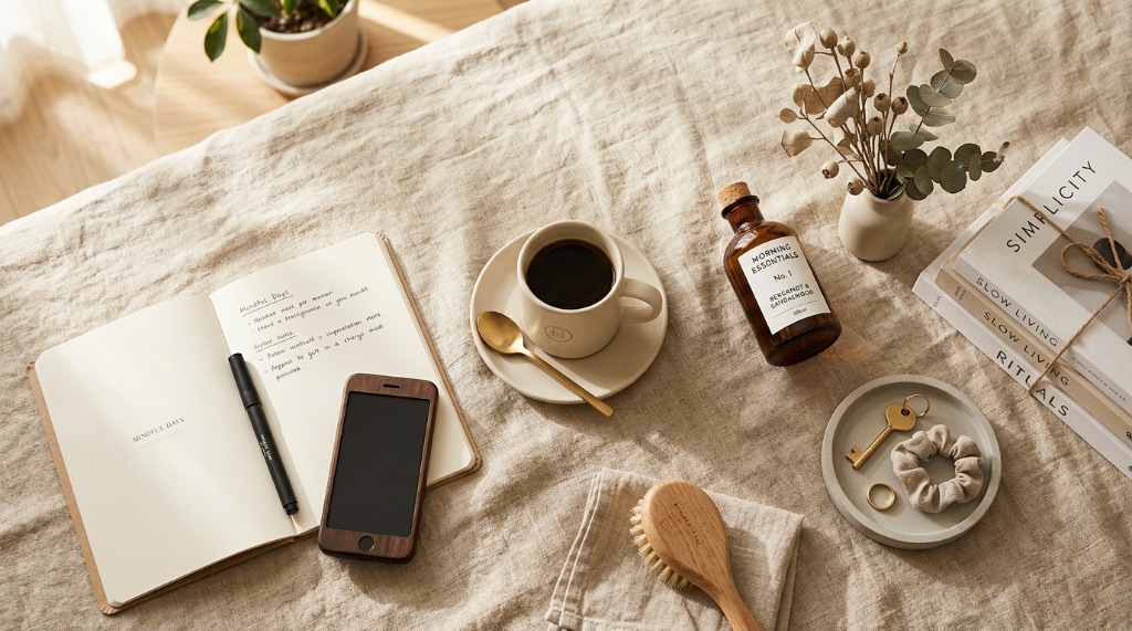 Minimal Lifestyle Flatlay Grid