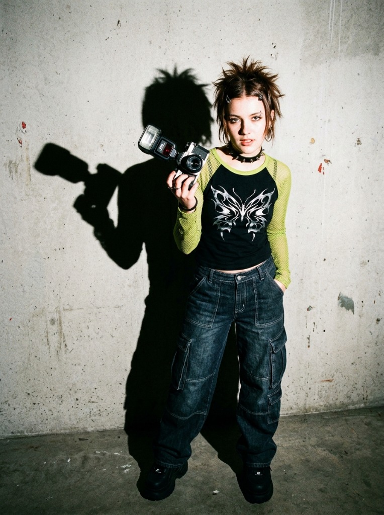 Direct Hard Flash 90s Editorial
