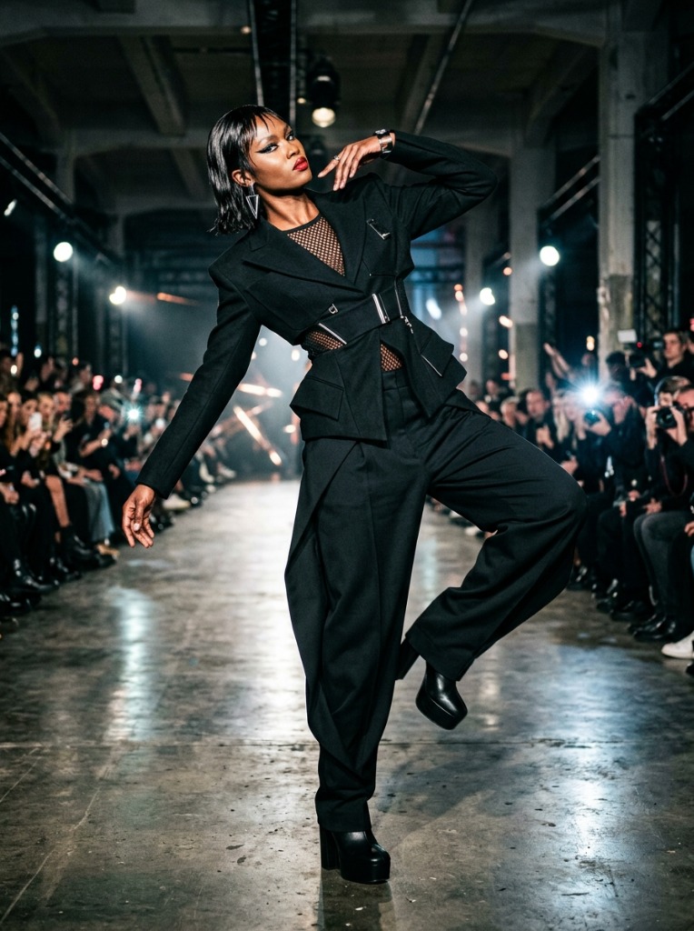 Dynamic Haute Couture Asymmetry