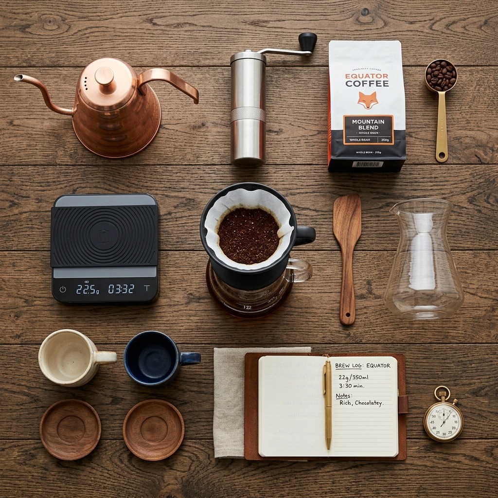 90° Top-Down Precision Knolling (Flat-Lay)