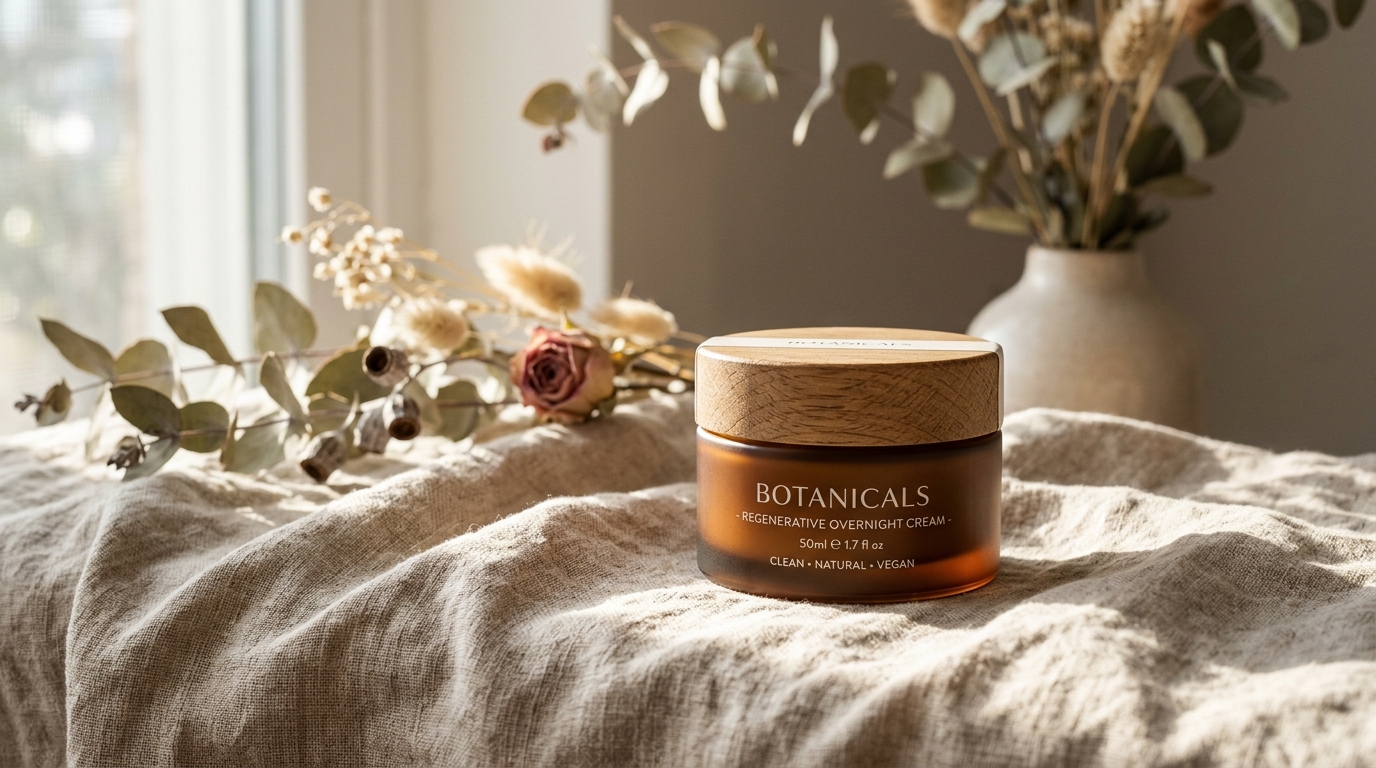 Organic Botanical Linen & Dried Sprigs
