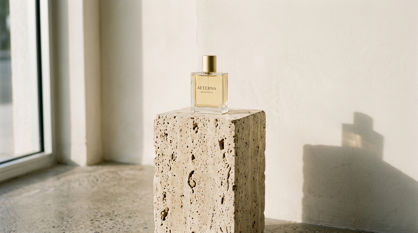 Monolithic Raw Travertine Pedestal